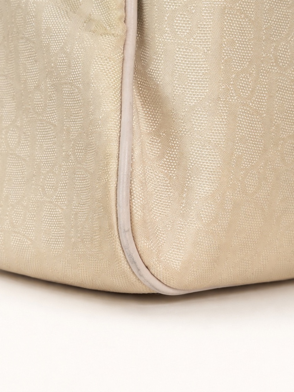 Christian Dior Diorissimo Trotter Canvas Tote Bag Cream Charm - Picture 8 of 12